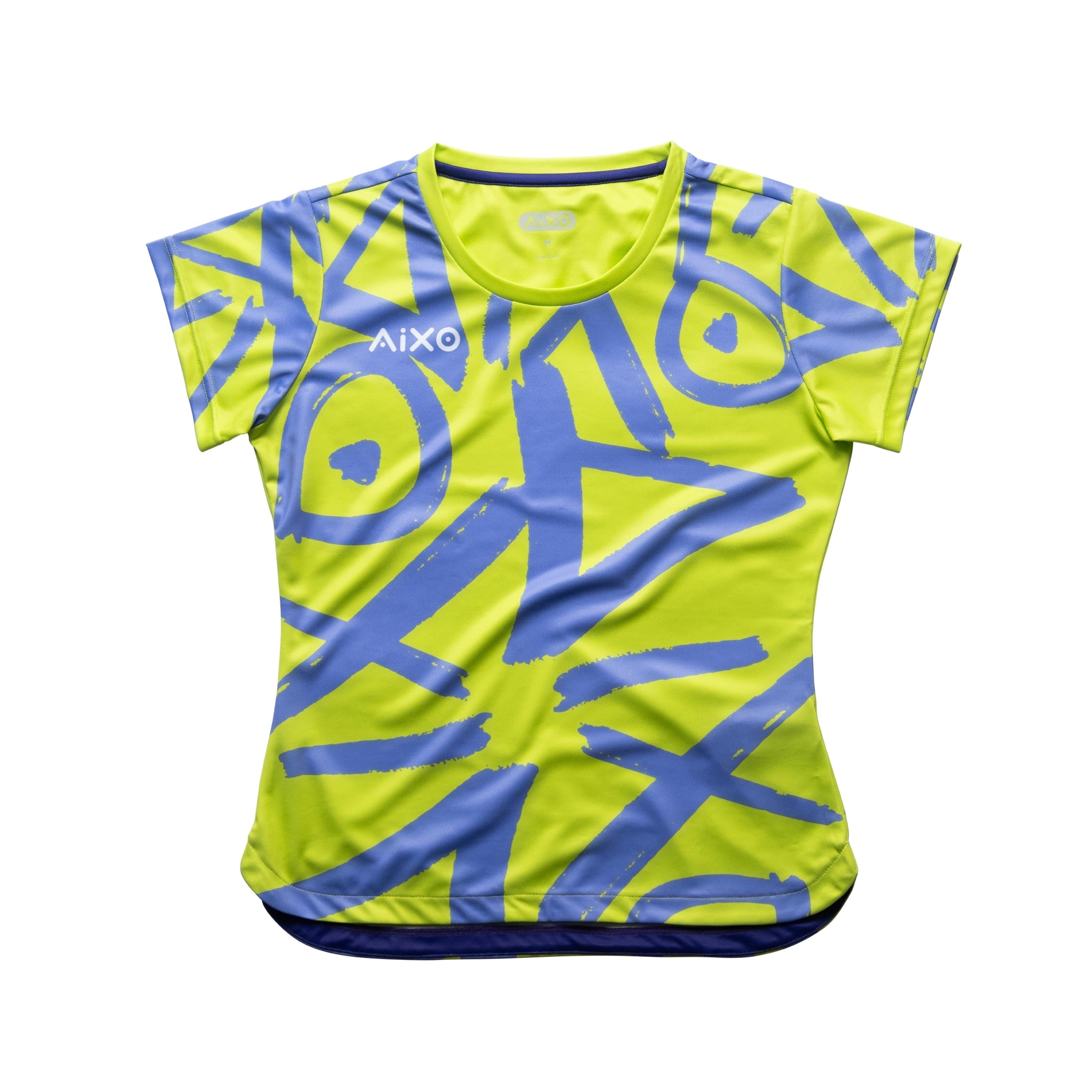 Aixo Tagged Womens Top Lime Aixo