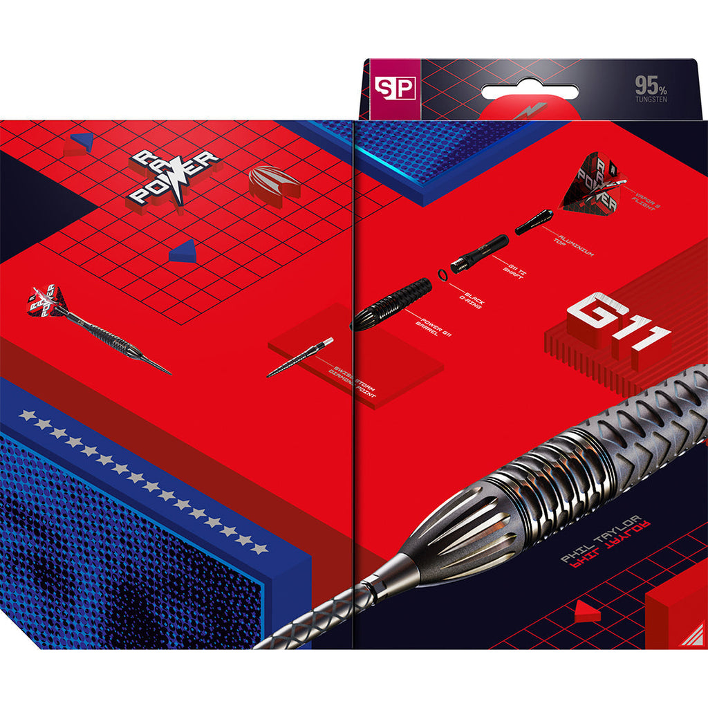 Target Phil Taylor Raw Power G11 95% SP GW Darts