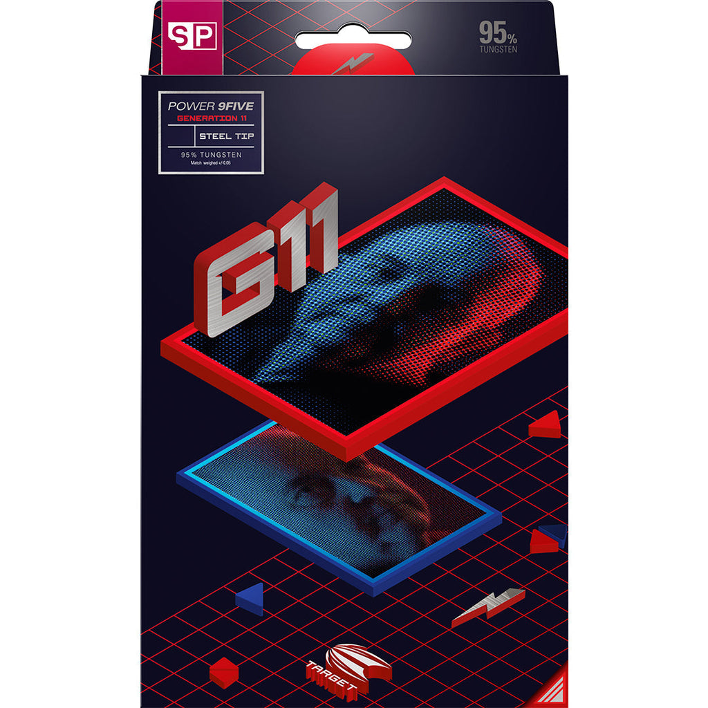 Target Phil Taylor Raw Power G11 95% SP GW Darts