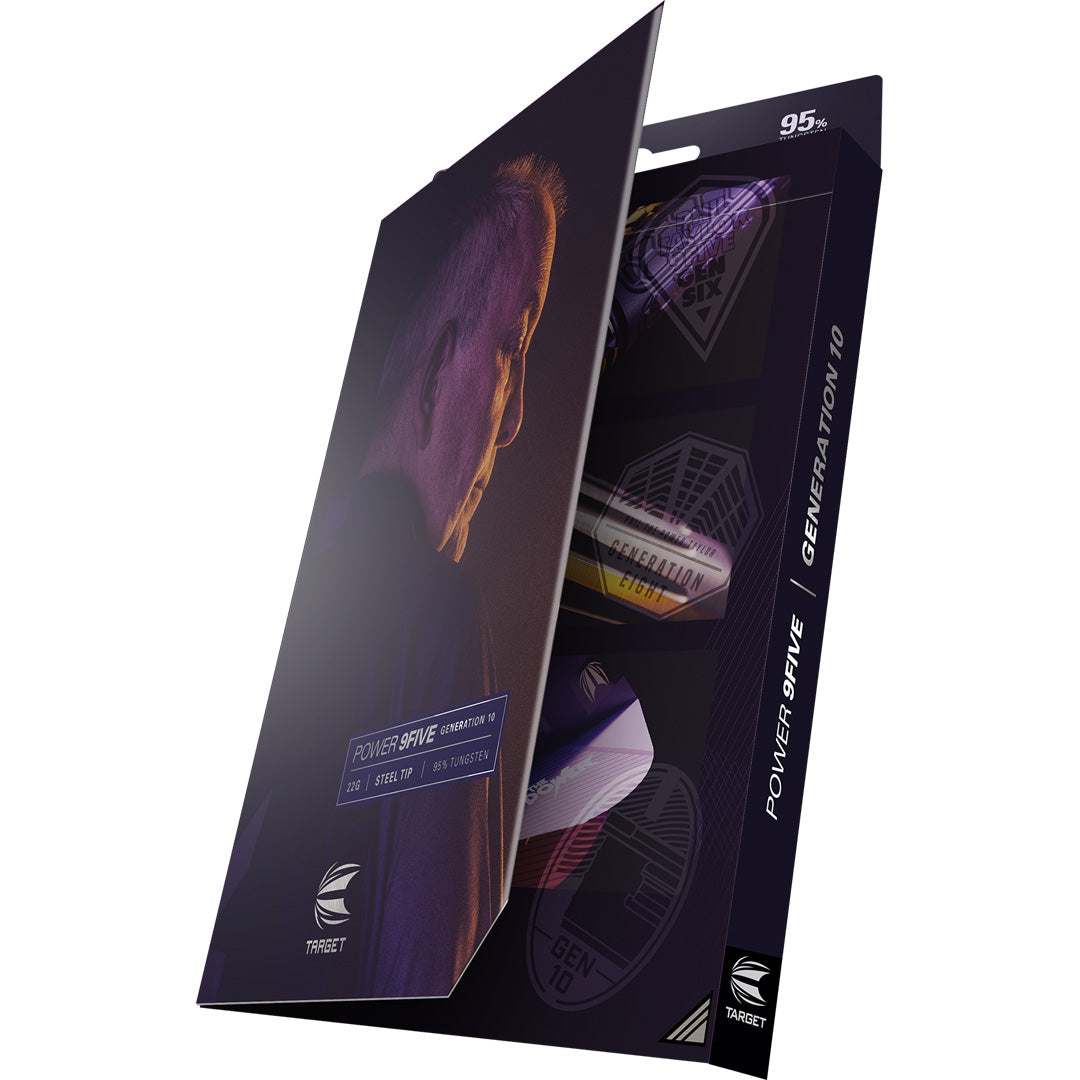 Target Phil Taylor Power 9Five 95% Swiss G10 GW Darts