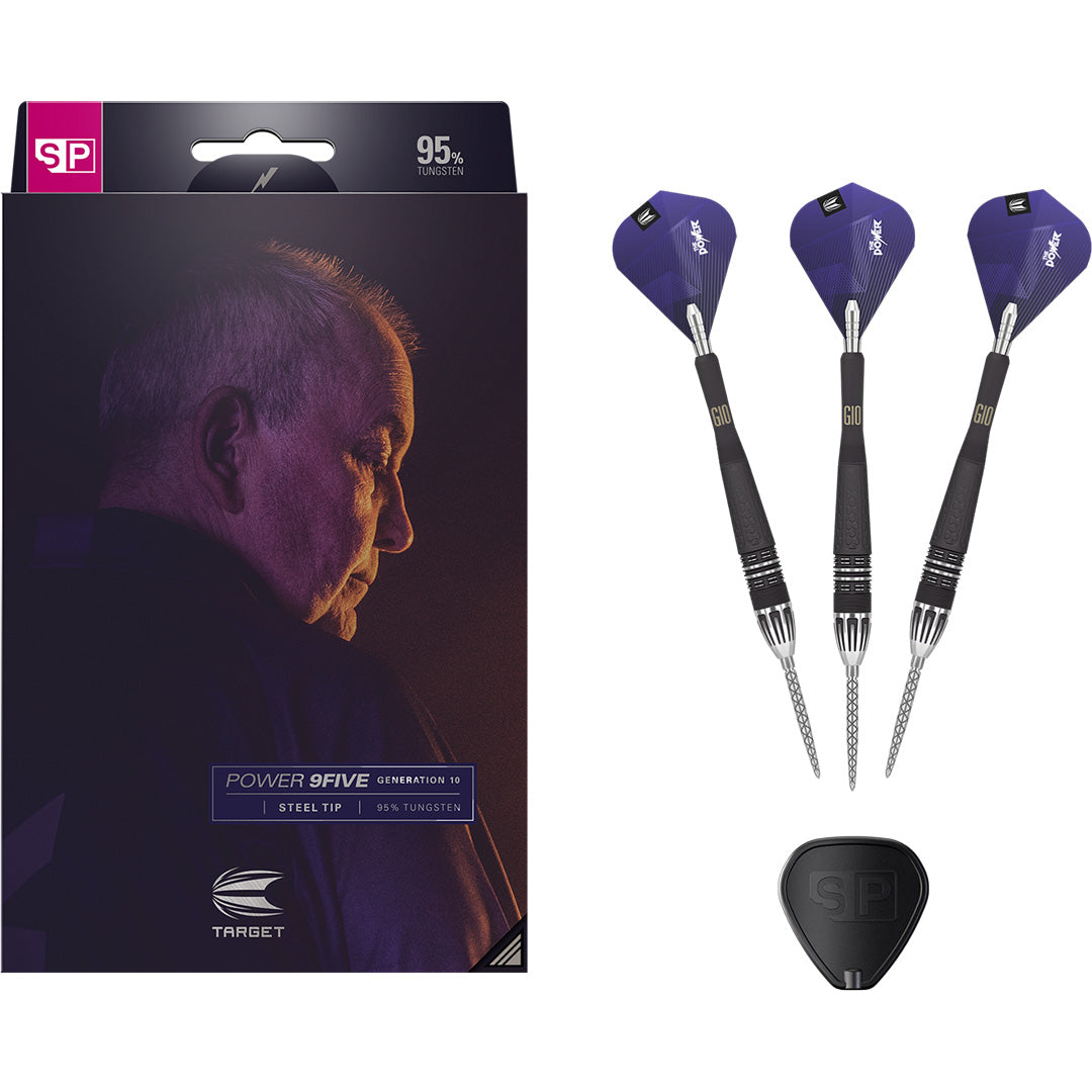 Target Phil Taylor Power 9Five 95% Swiss G10 GW Darts