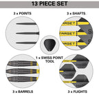 Target Scott Williams Black 90% Swiss GW Darts