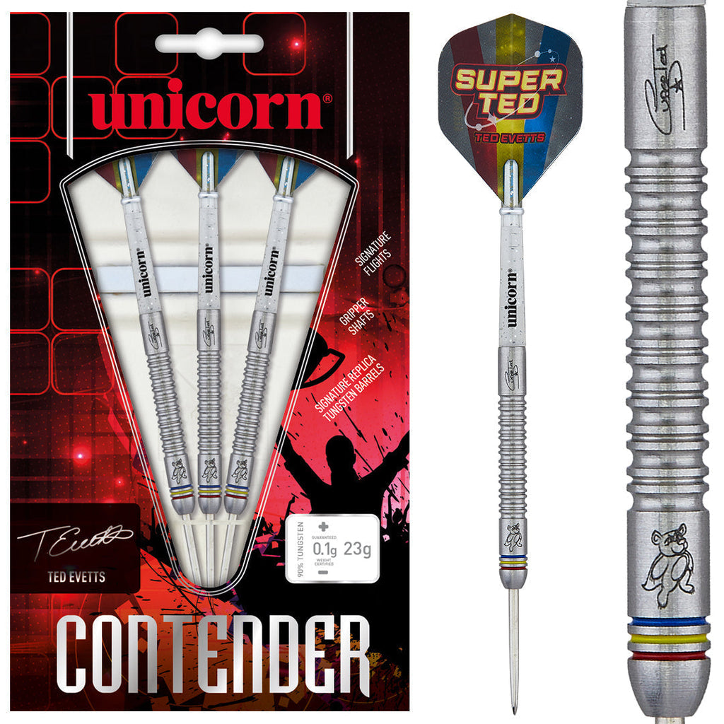 Unicorn Contender Ted Evetts Phase 2 90% GW Darts