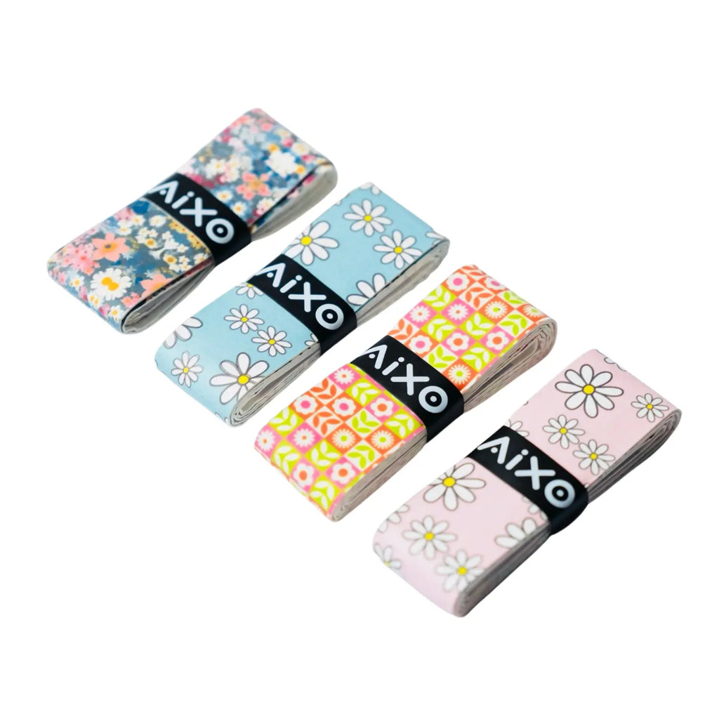 Aixo Daisies Tacky Overgrip Pink Central Sports UK