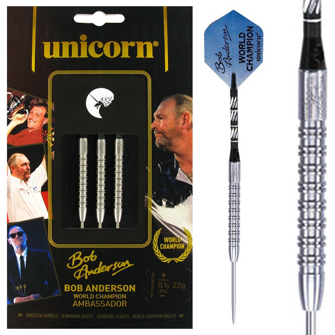 Unicorn W.C Bob Anderson 90% GW Darts