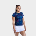 Aixo Spring Womens Top Navy Aixo