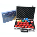 Aramith Tournament Champion snooker balls with case Cue + Case