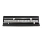 Black wooden 2-player snooker scoreboard Cue + Case