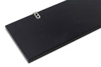 Black wooden 2-player snooker scoreboard Cue + Case