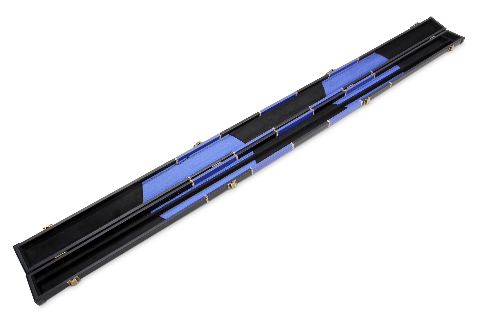 Deluxe chequered 1-piece cue case - 2 cues Cue + Case