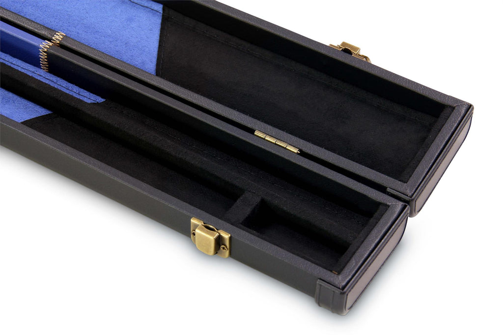 Deluxe chequered 1-piece cue case - 2 cues Cue + Case