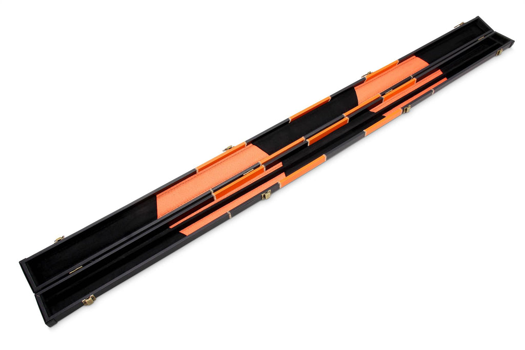 Deluxe chequered 1-piece cue case - 2 cues Cue + Case