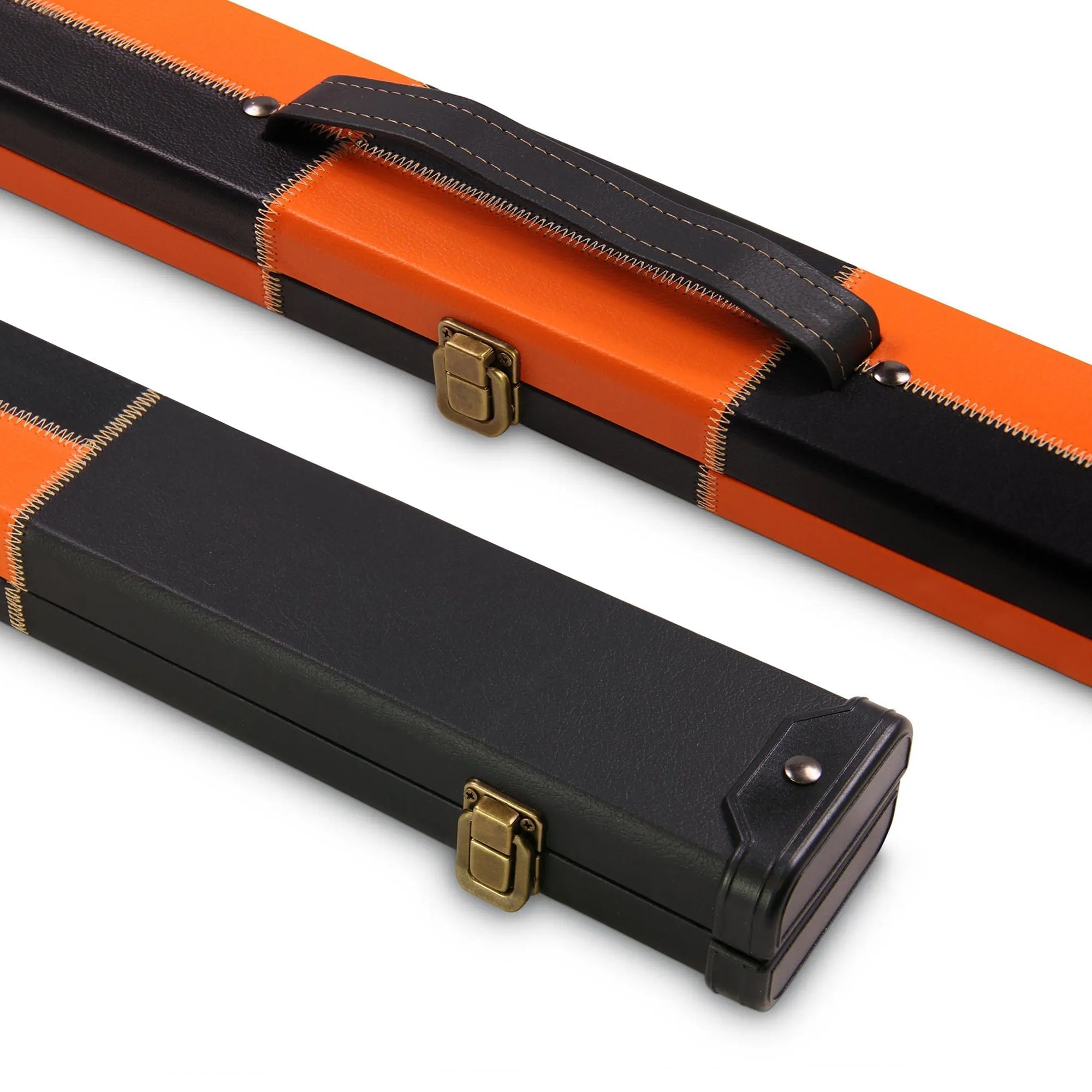 Deluxe chequered 1-piece cue case - 2 cues Cue + Case