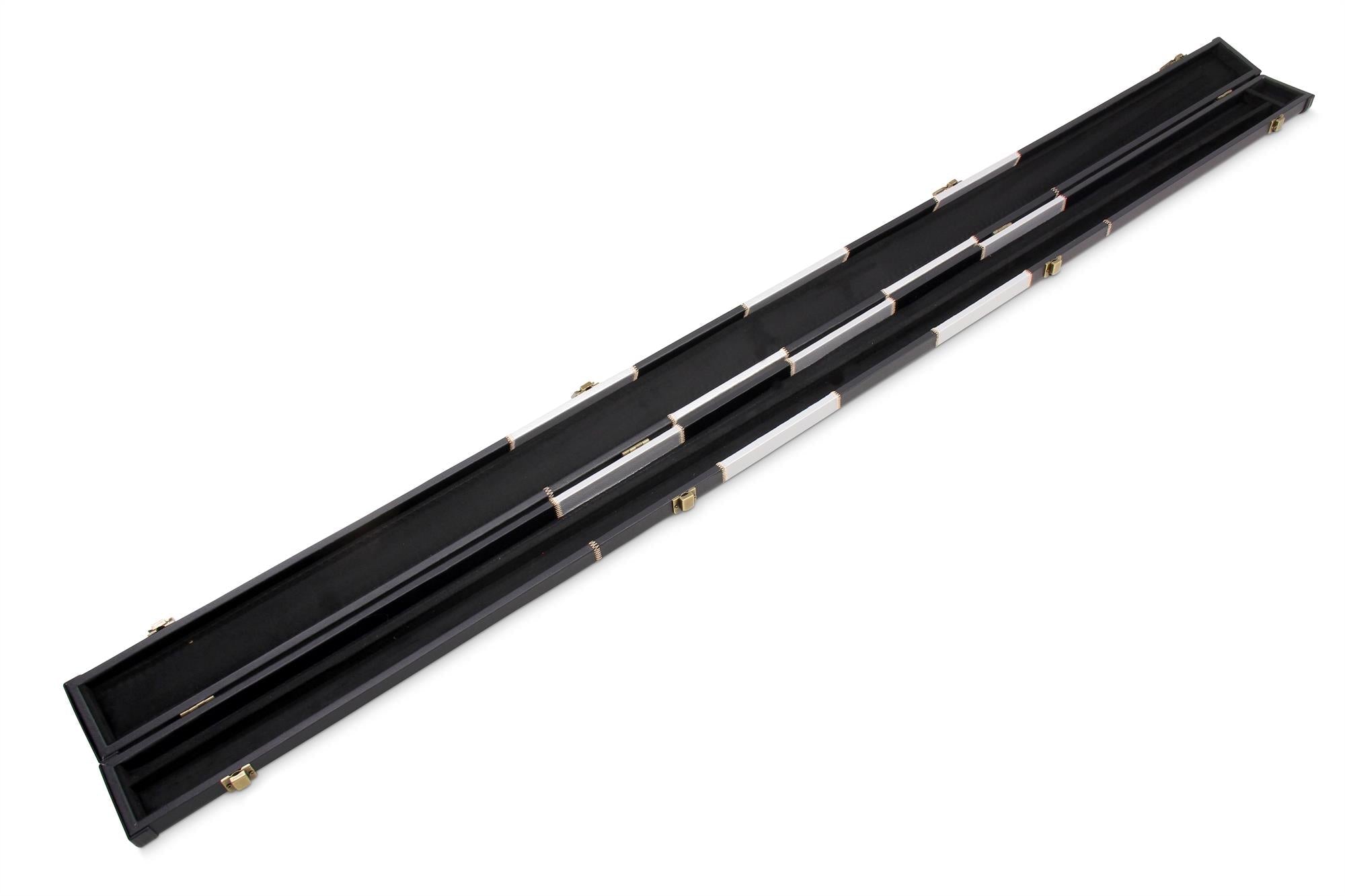 Deluxe chequered 1-piece cue case - 2 cues Cue + Case