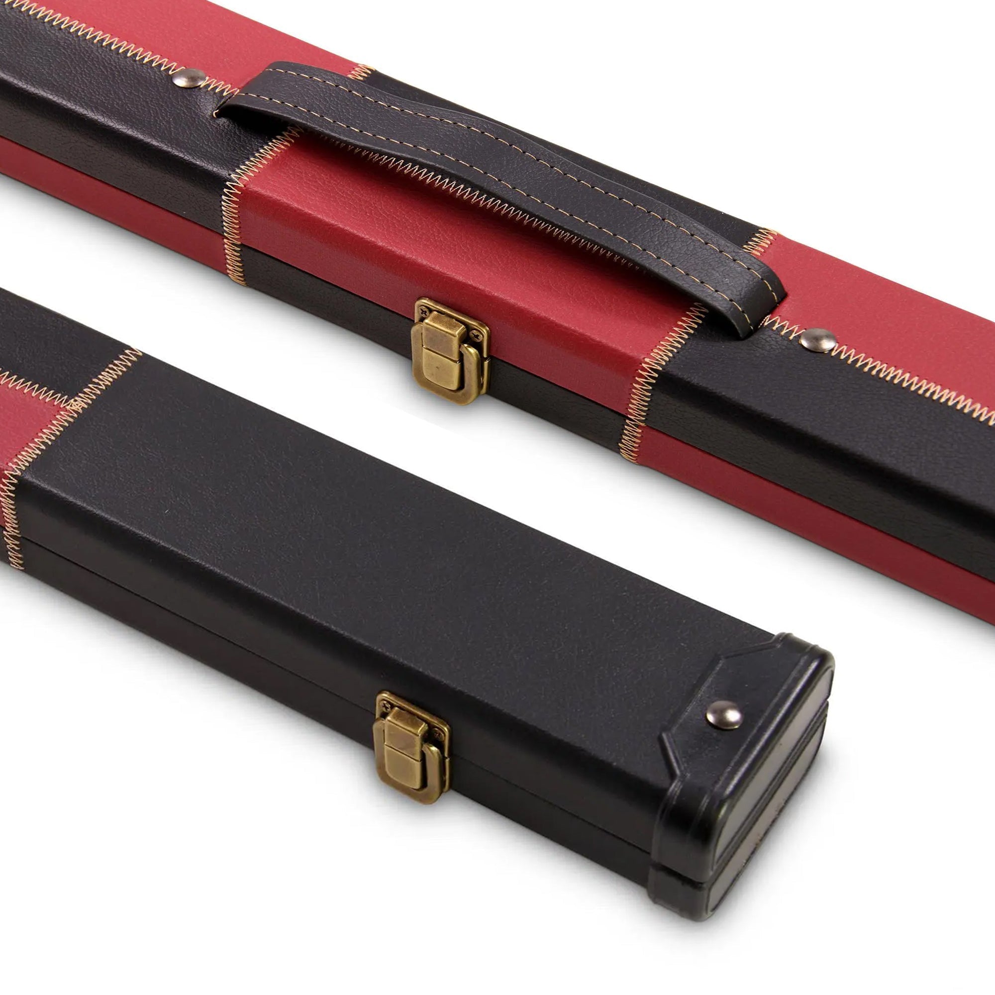 Deluxe chequered 1-piece cue case - 2 cues Cue + Case
