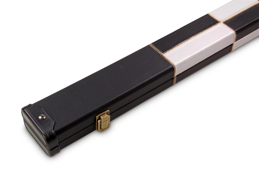 Deluxe chequered 1-piece cue case - 2 cues Cue + Case