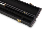 Deluxe chequered 1-piece cue case - 2 cues Cue + Case