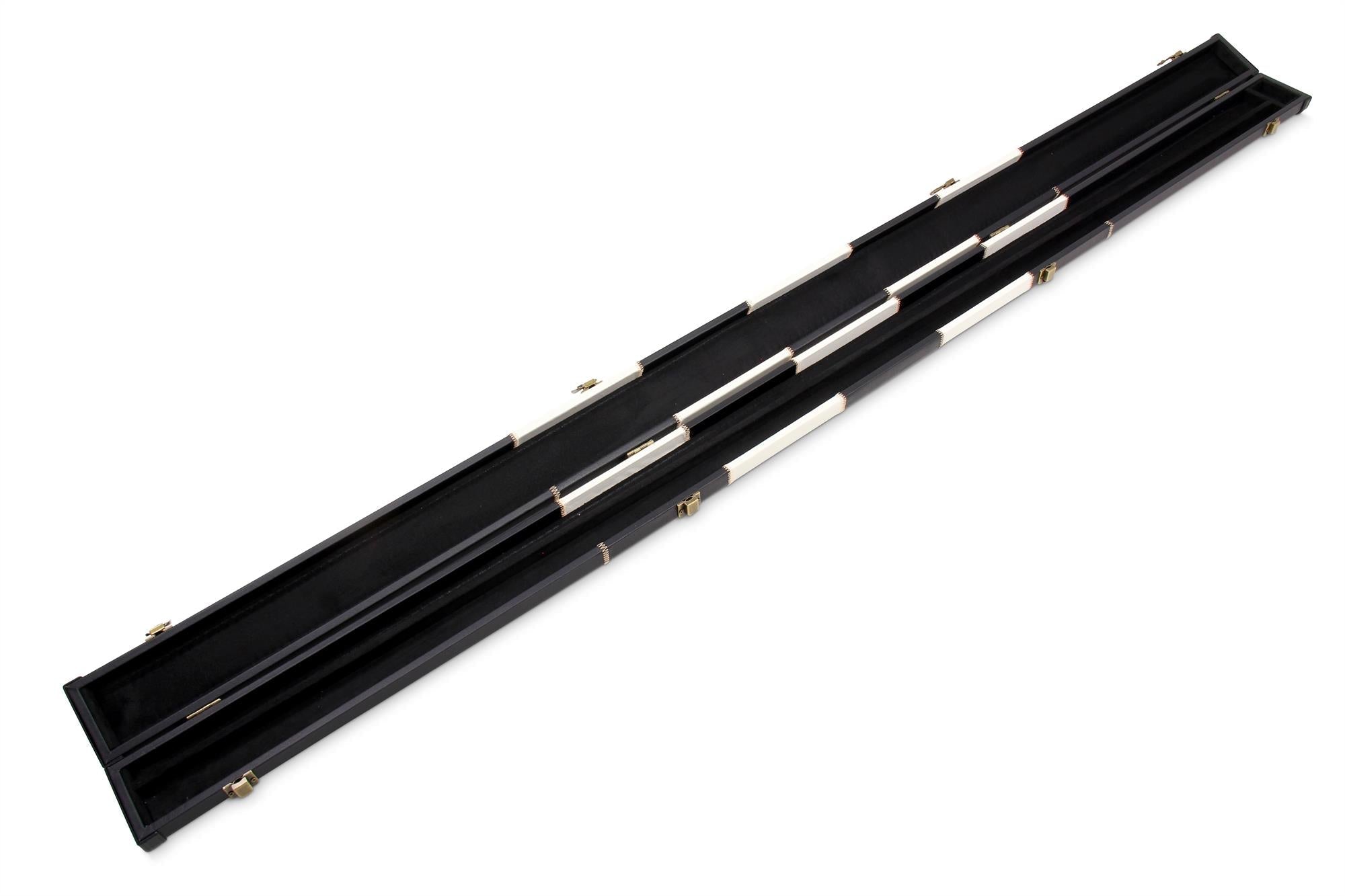 Deluxe chequered 1-piece cue case - 2 cues Cue + Case