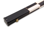 Deluxe chequered 1-piece cue case - 2 cues Cue + Case