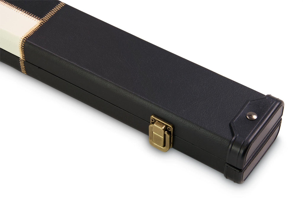 Deluxe chequered 1-piece cue case - 2 cues Cue + Case
