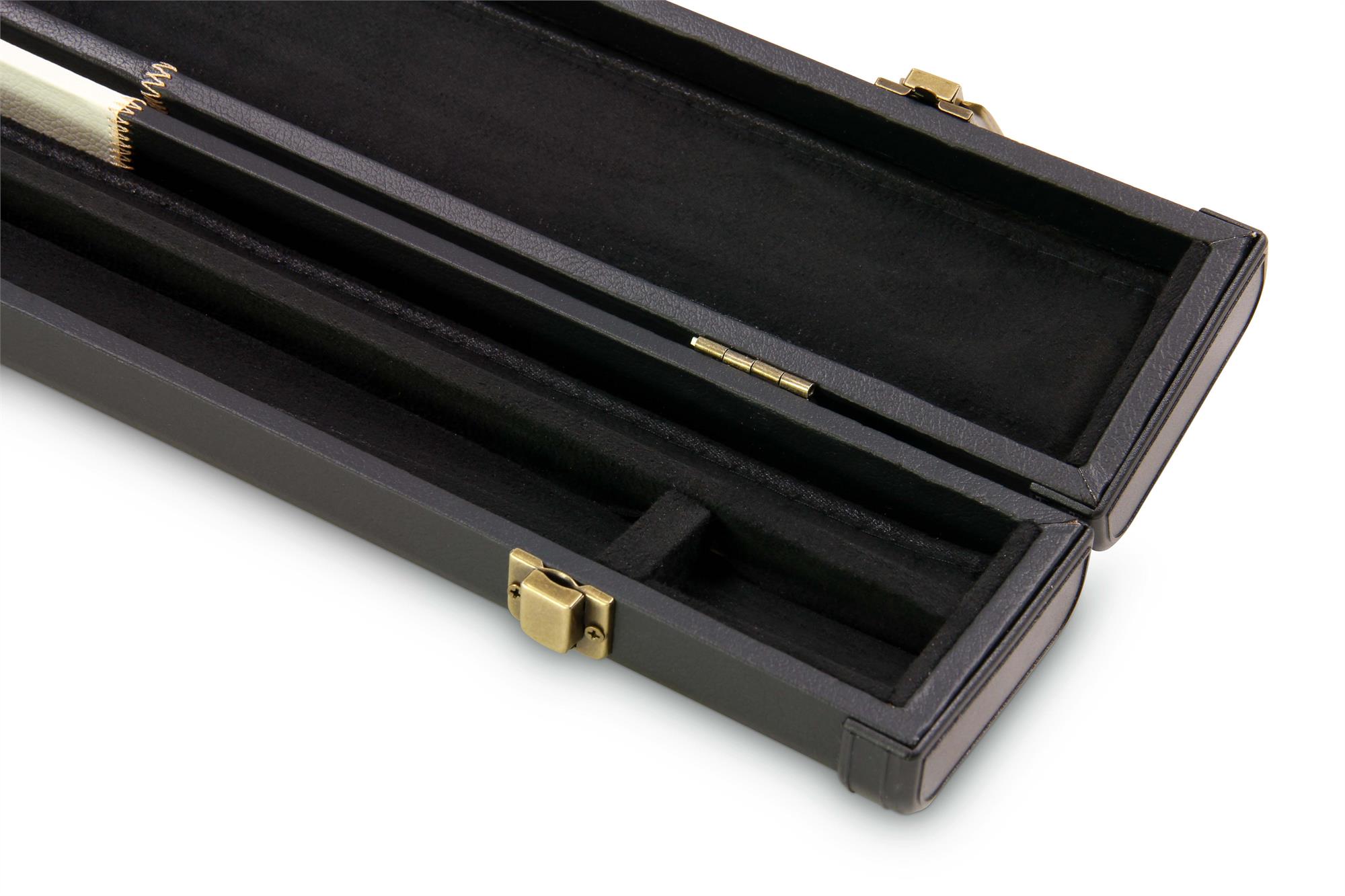 Deluxe chequered 1-piece cue case - 2 cues Cue + Case