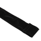 Economy black velvet 2-piece cue sleeve Cue + Case