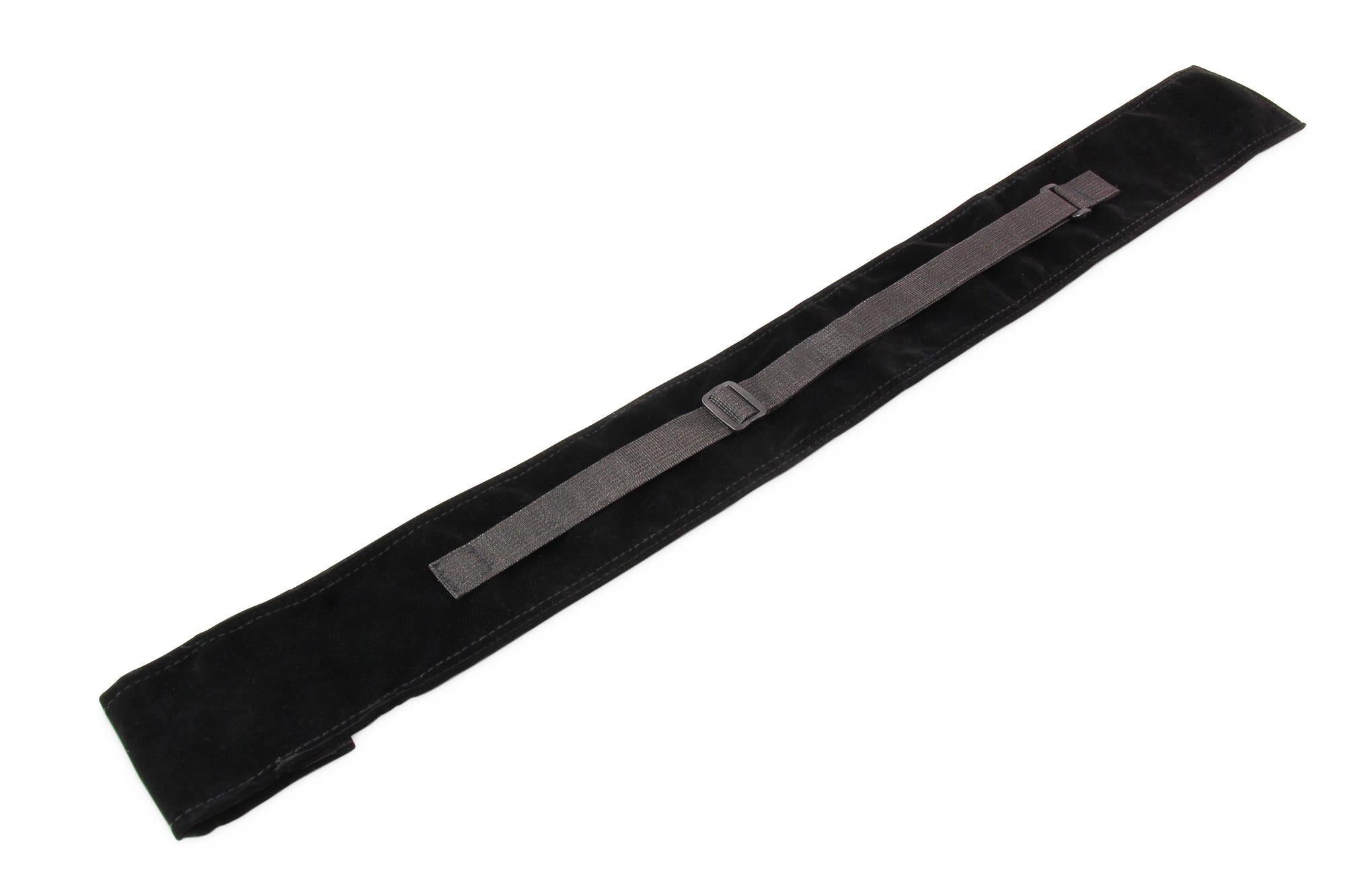 Economy black velvet 2-piece cue sleeve Cue + Case