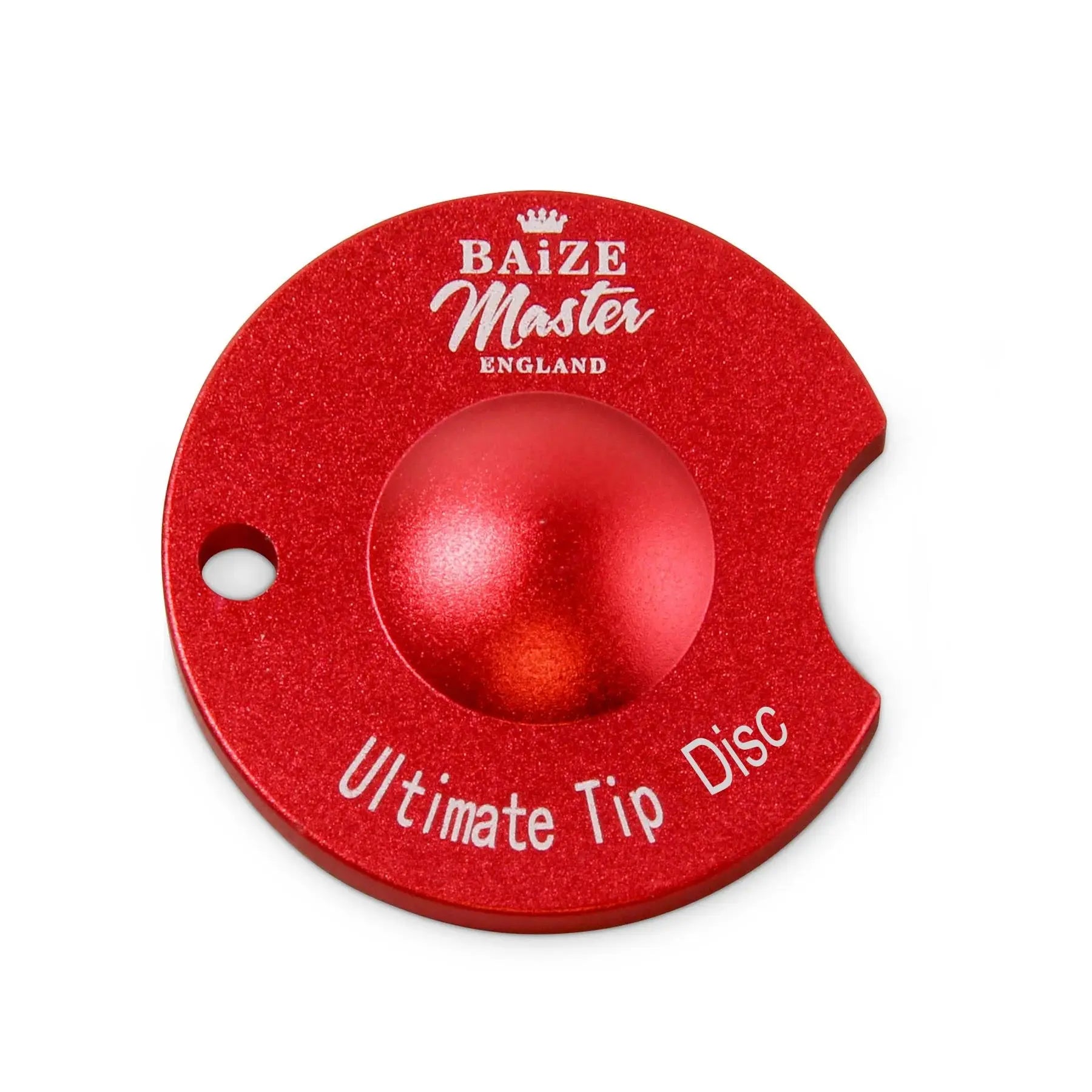 Baize Master Ultimate Tip Disc cue tip shaper Cue + Case