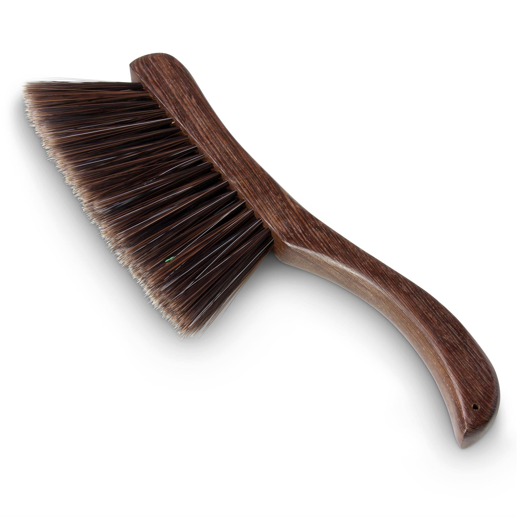 Giant brown snooker and pool rail brush Cue + Case