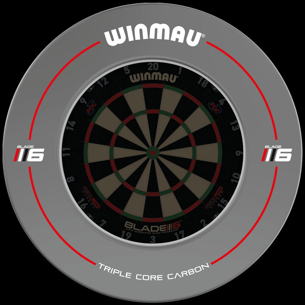 Winmau Blade 6 Grey Dartboard Surround GW Darts