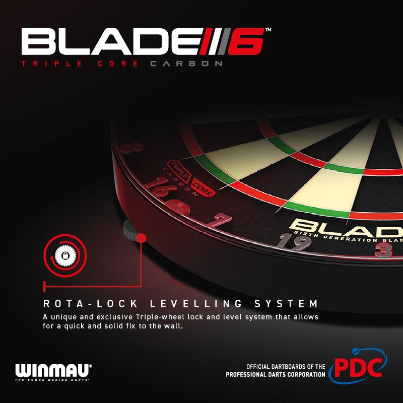 Winmau Blade 6 Triple Core Dartboard GW Darts