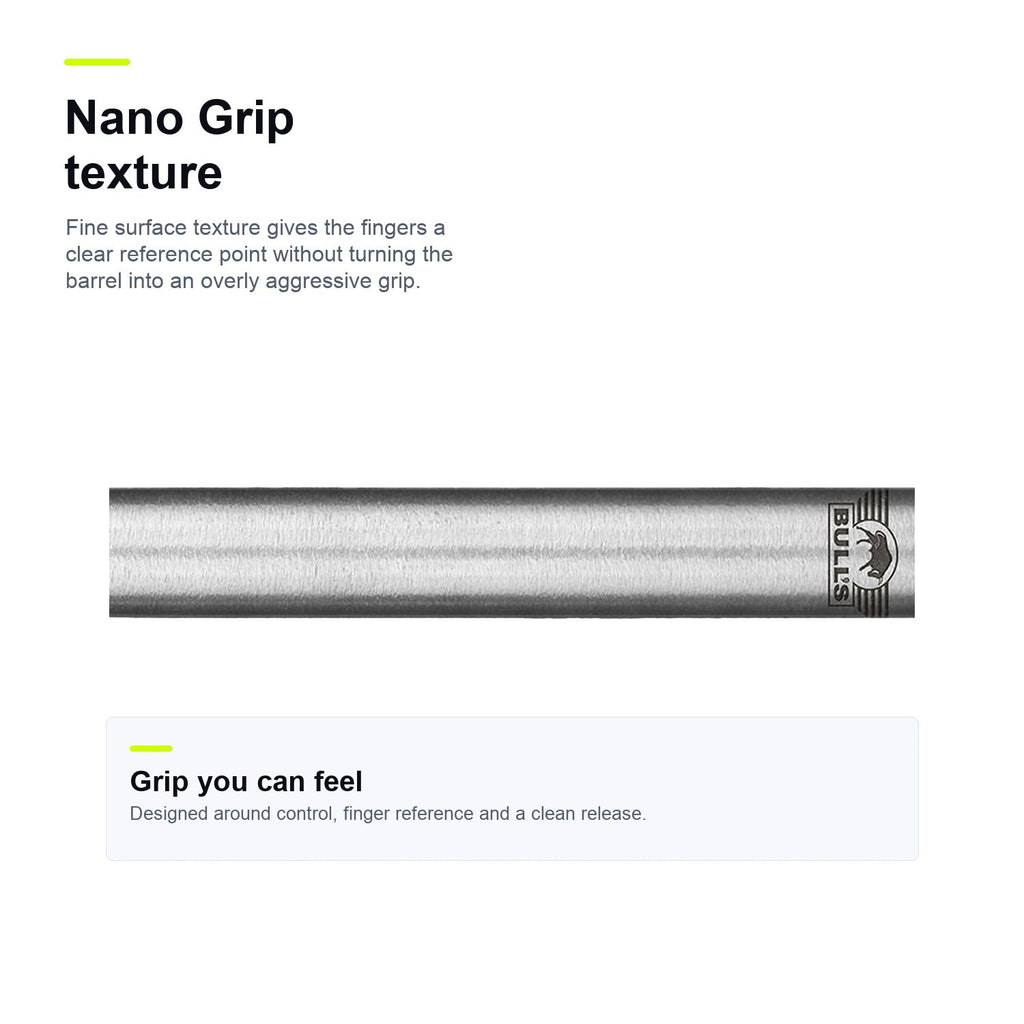 Bull's Andy Baetens 90% Nano Grip texture