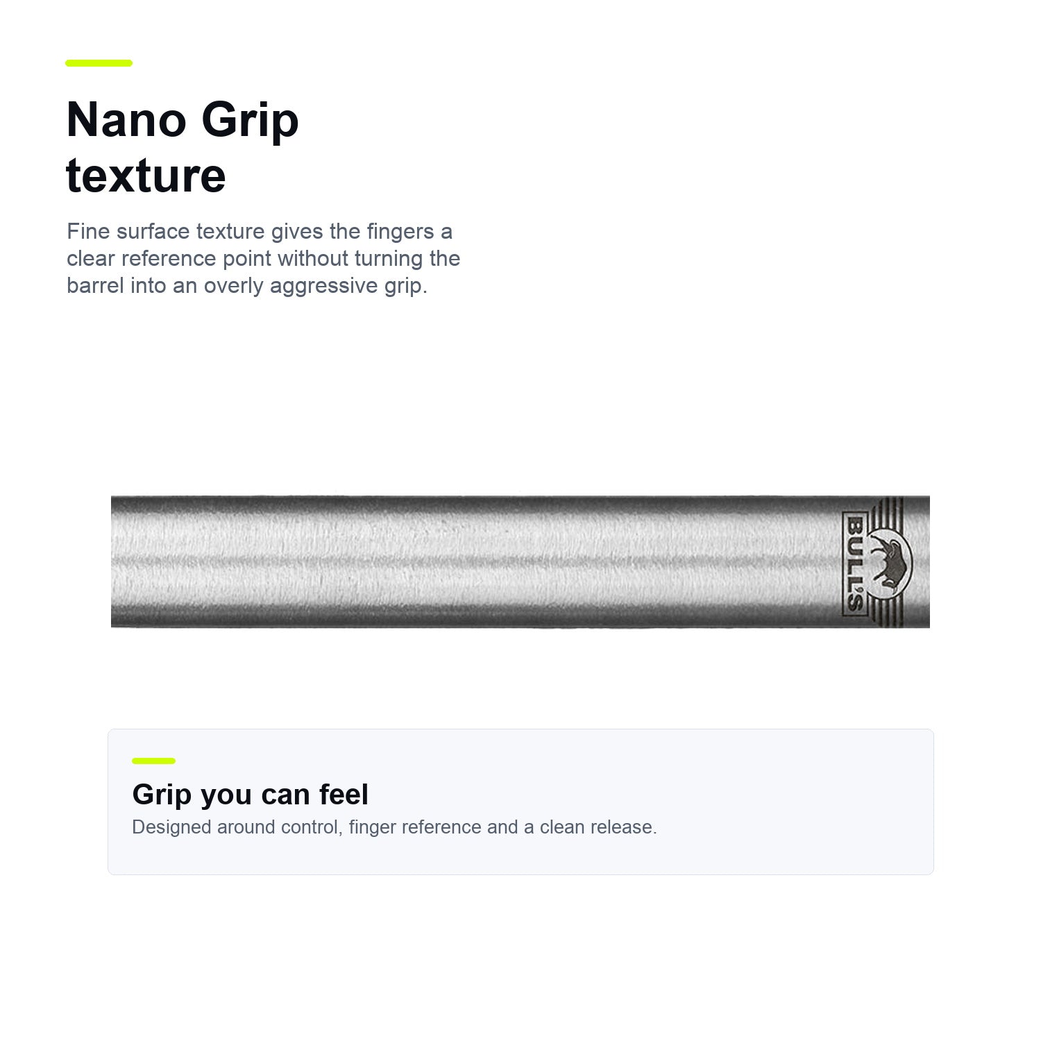Bull's Andy Baetens 90% Nano Grip texture