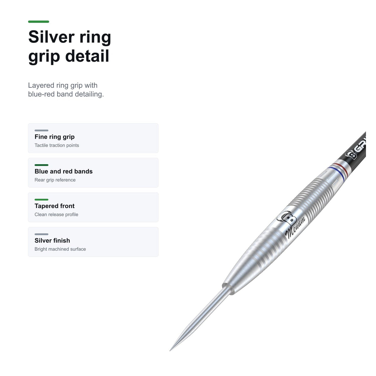 Bull's Challenger Danny Jansen silver ring grip detail