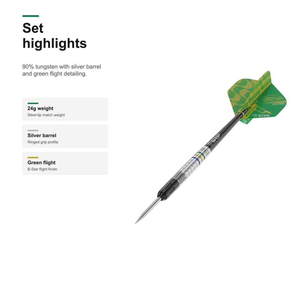 Bull's Challenger Diogo Portela 90% Tungsten set highlights