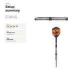 Bull's Dirk van Duijvenbode 90% darts setup summary