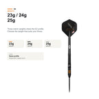 Bull's Dirk van Duijvenbode E2 90% 23g 24g 25g match weights