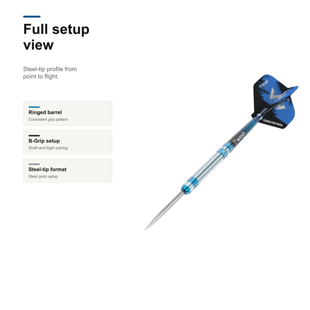 BULL'S Jermaine Wattimena G3 90% full setup view