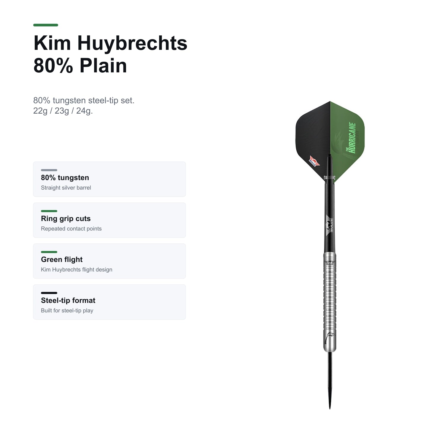 Bull's Kim Huybrechts 80% Plain product profile