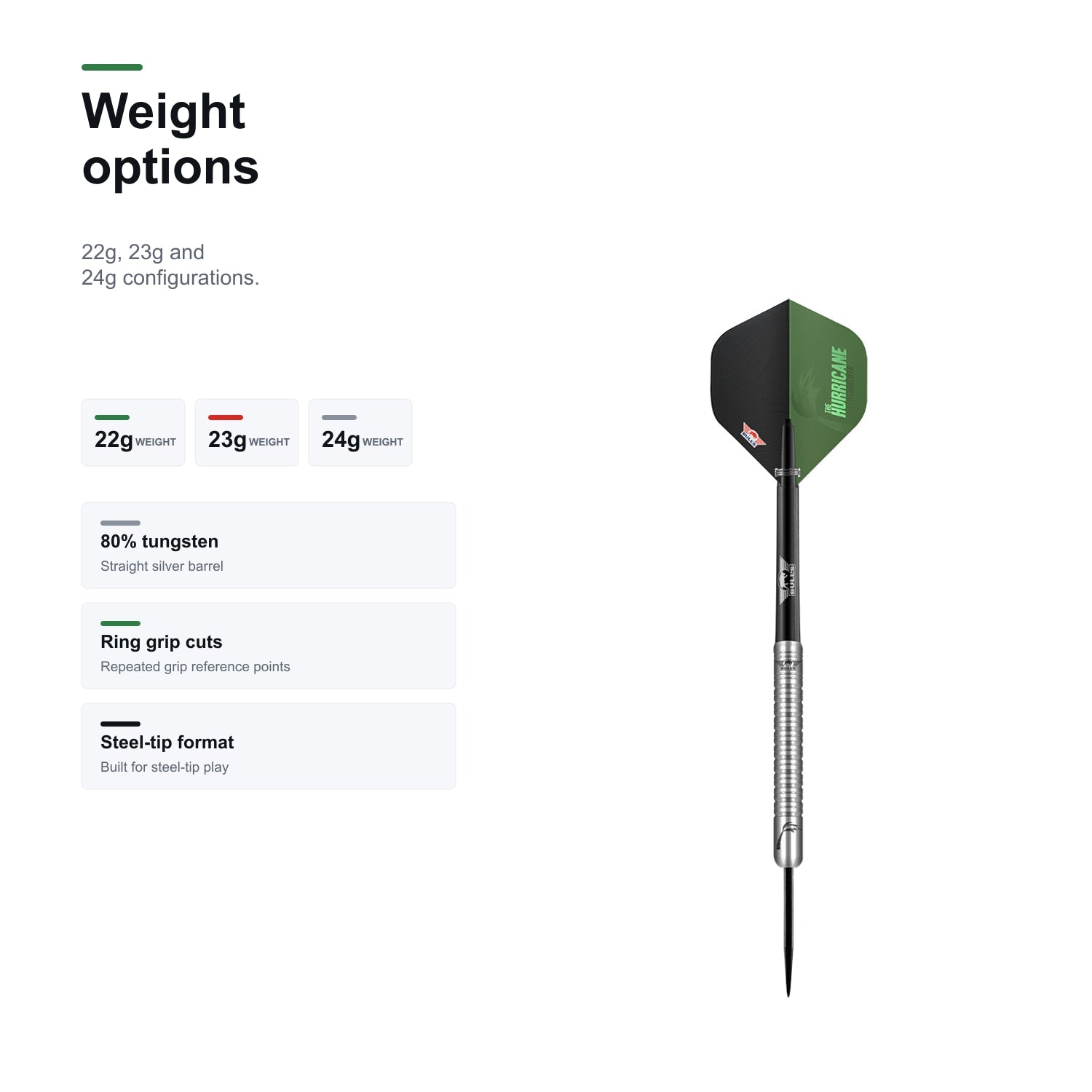 Bull's Kim Huybrechts 80% Plain weight options