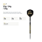 Bull's Kim Huybrechts 90% Black E2 23g 24g 25g weight range product image