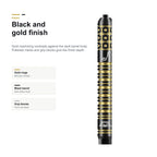 Bull's Kim Huybrechts 90% Black E2 black and gold finish detail