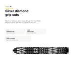 Bull's Luna Phobos 90% silver diamond grip detail