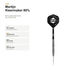 Bull's Martijn Kleermaker 80% darts product profile