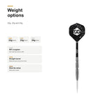 Bull's Martijn Kleermaker 80% darts weight options