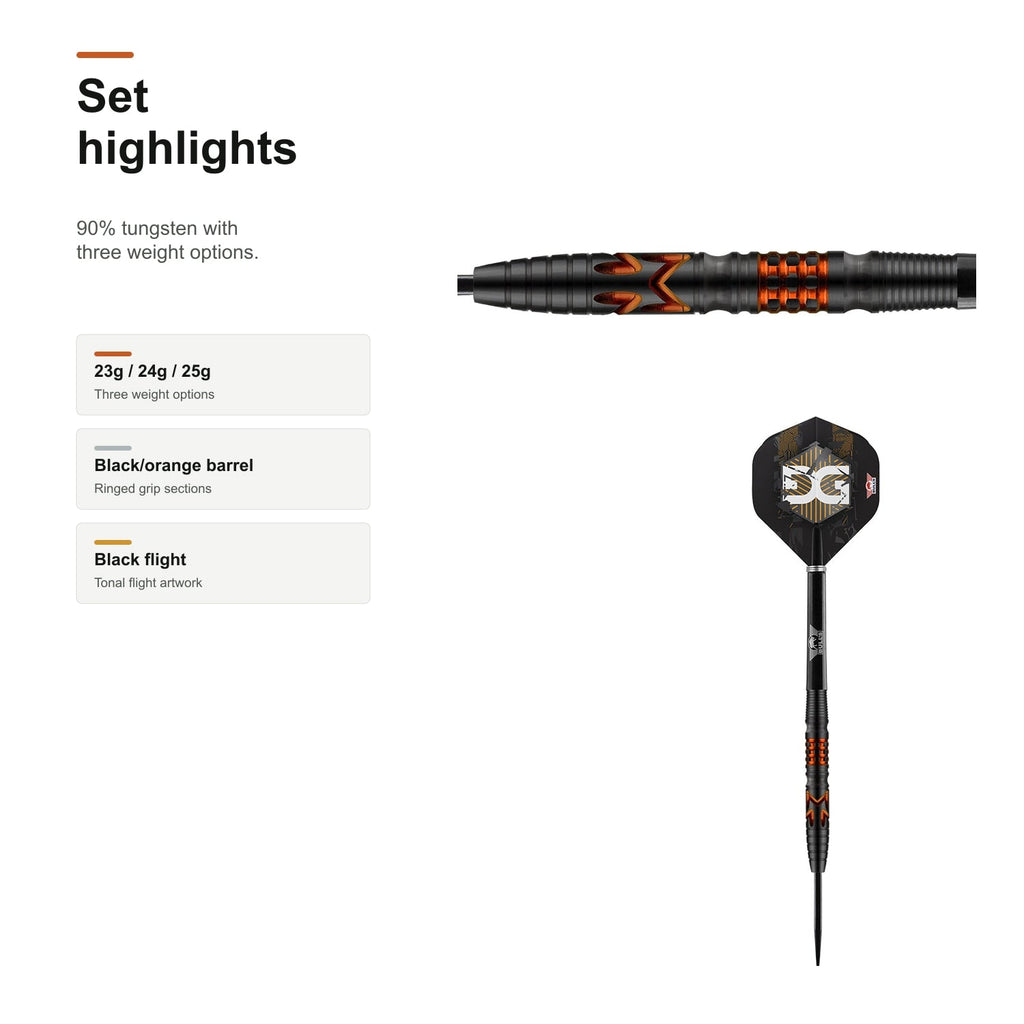 Bull's Martijn Kleermaker 90% darts set highlights