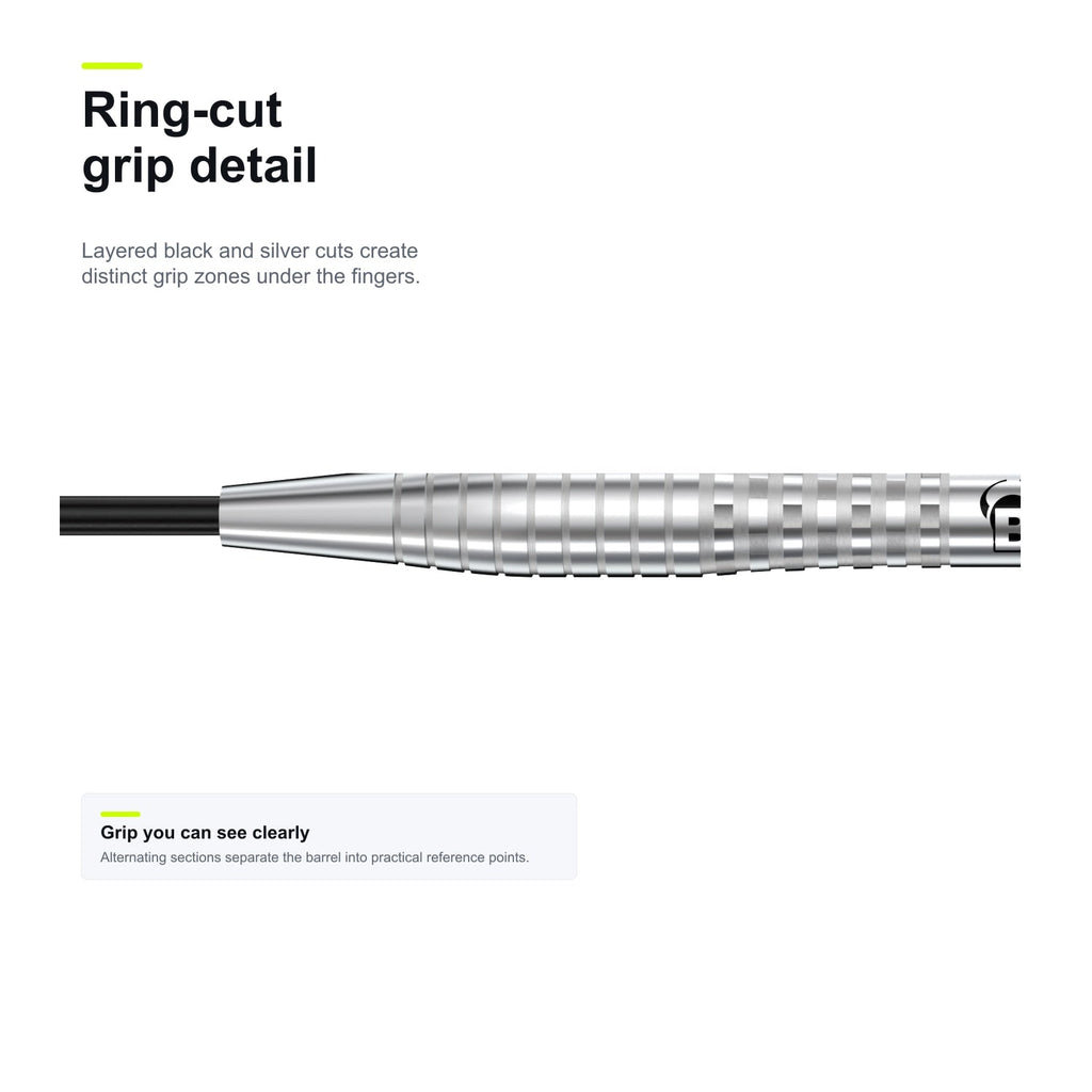 BULL'S Martin Schindler Generation 2 90% ring-cut grip detail image