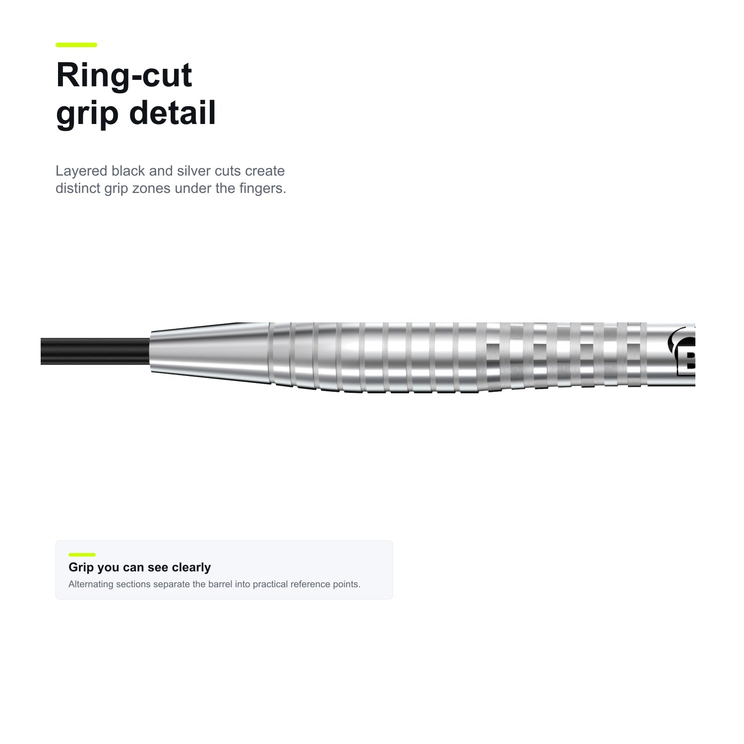 BULL'S Martin Schindler Generation 2 90% ring-cut grip detail image