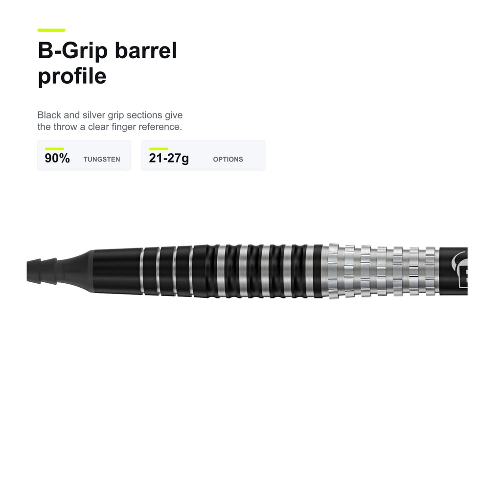 BULL'S Martin Schindler Generation 3 90% B-Grip barrel profile
