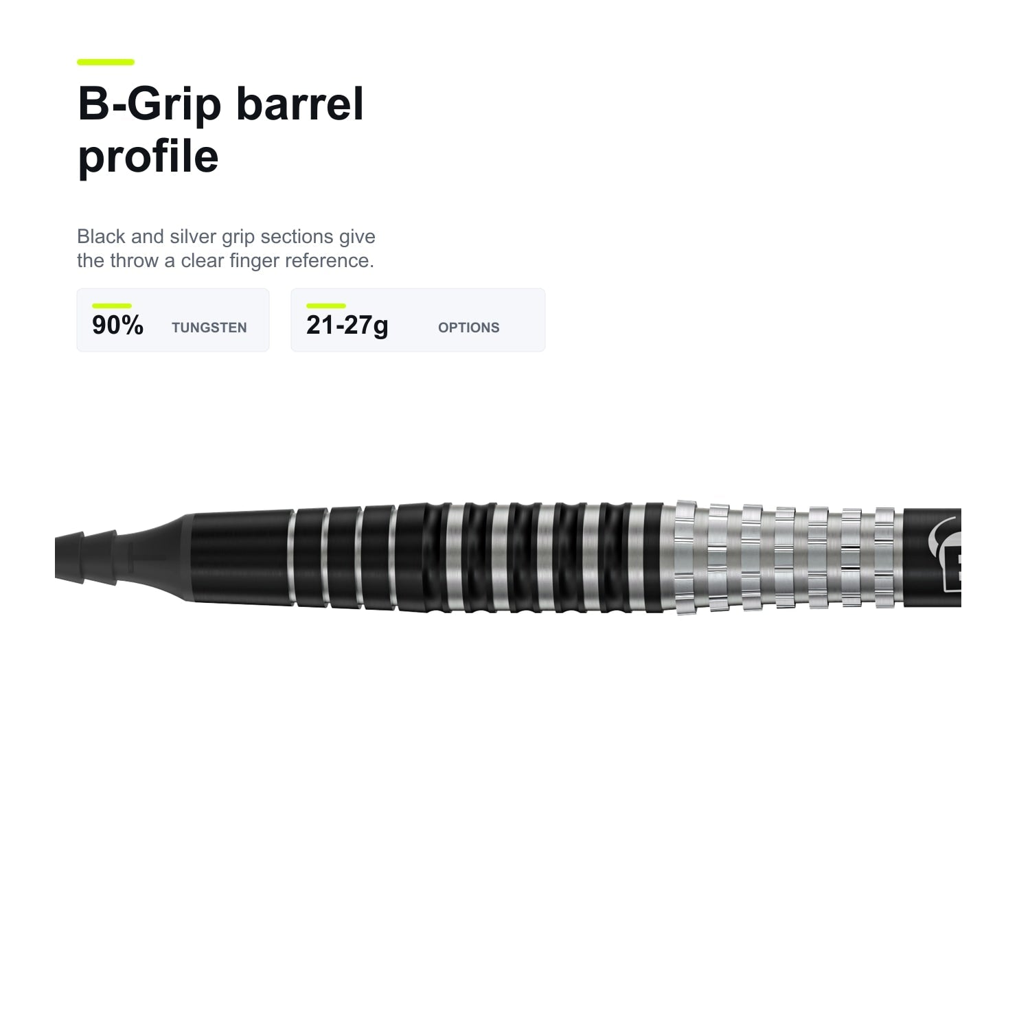 BULL'S Martin Schindler Generation 3 90% B-Grip barrel profile
